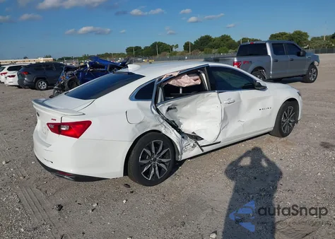 2022 Chevrolet Malibu Fwd Rs из США, поврежденный, VIN 1G1ZG5ST9NF116978